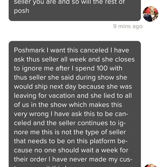 I've never had to post anything like this since I started selling on here